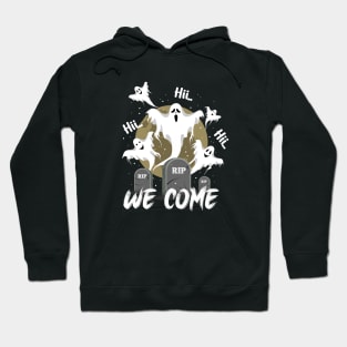 Ghost coming in Halloween Hoodie